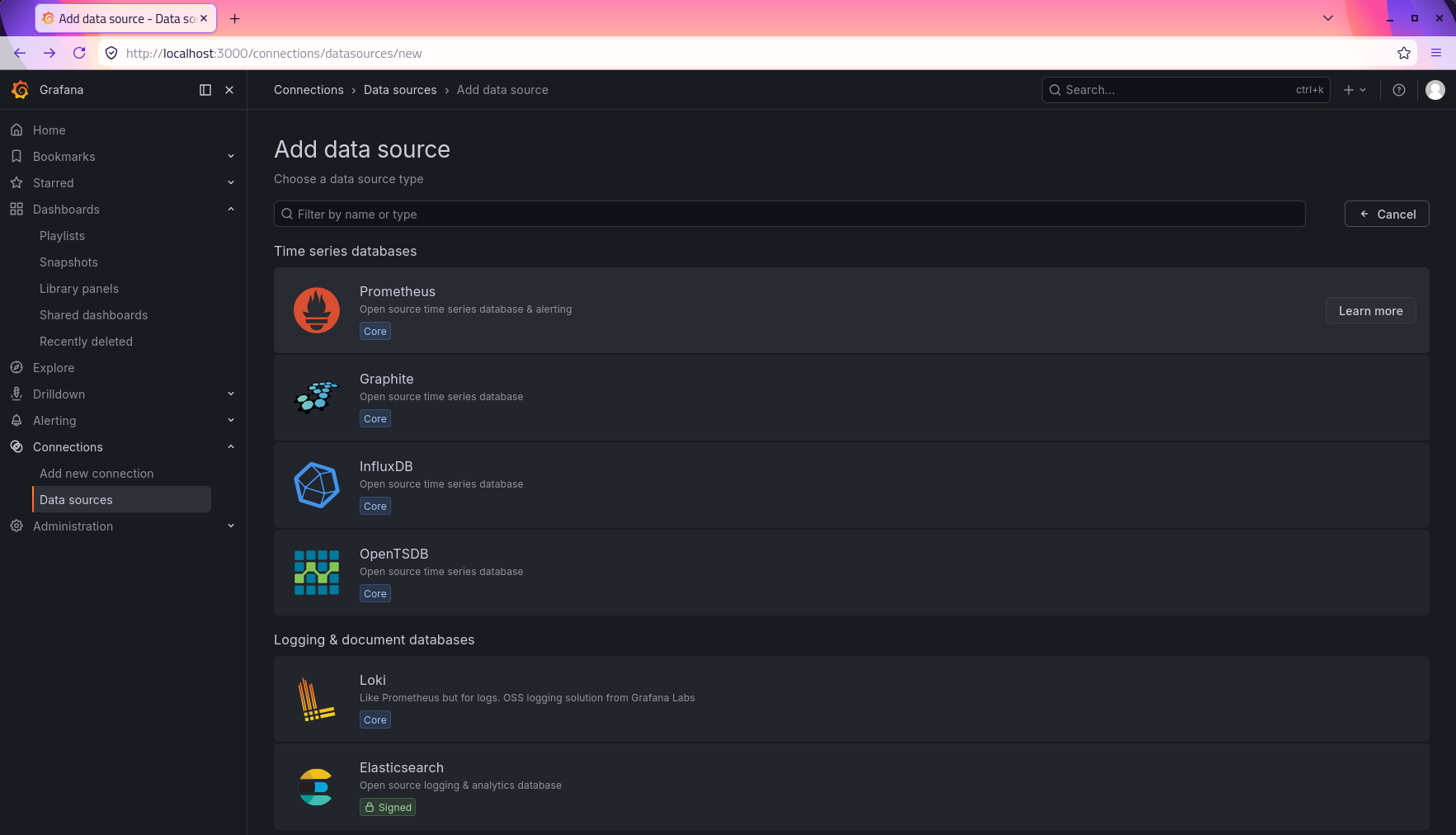 datasource