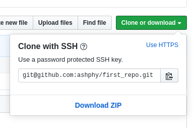 Clone with SSH
