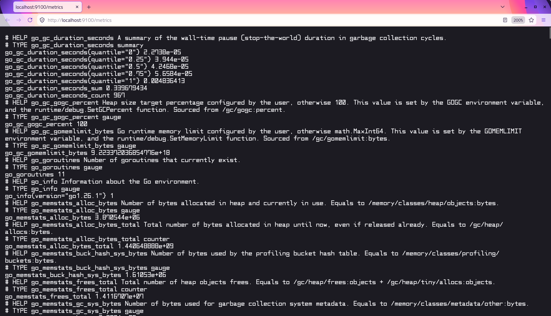 node_exporter